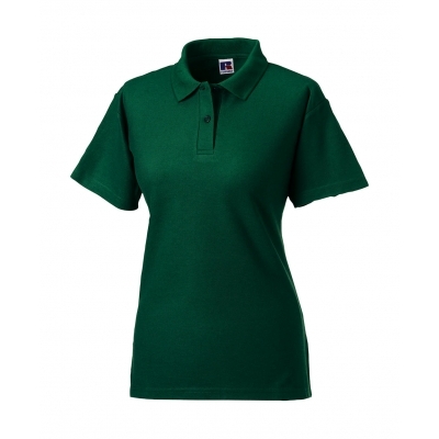 Polo damskie z włókien mieszanych