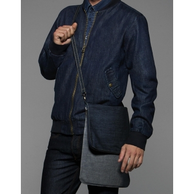 Torba Denim Messenger