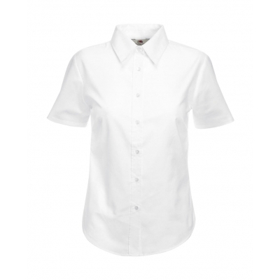 Bluzka Oxford z krótkimi rękawami
