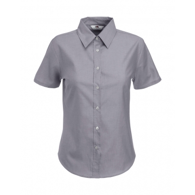 Bluzka Oxford z krótkimi rękawami
