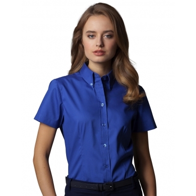 Bluzka Oxford Corporate z krótkimi rękawami