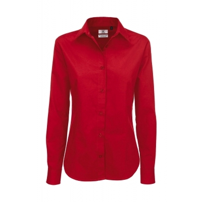 Bluzka Sharp Twill z długimi rękawami