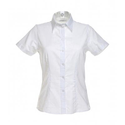 Bluzka Oxford Workwear z krótkimi rękawami