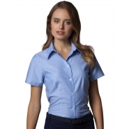 Bluzka Oxford Workwear z krótkimi rękawami