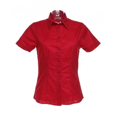 Bluzka Oxford Workwear z krótkimi rękawami