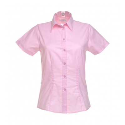 Bluzka Oxford Workwear z krótkimi rękawami