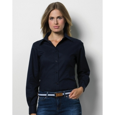 Bluzka Oxford Workwear z długimi rękawami