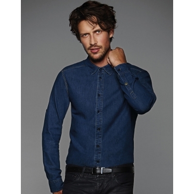 Koszula Denim z długim rękawem