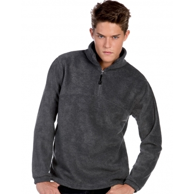 Bluza z polaru z krótkim zamkiem