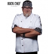 Modna kurtka szefa kuchni Rock Chef
