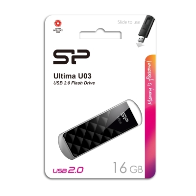 Pendrive Ultima U03, 16GB 2.0 Silicon Power