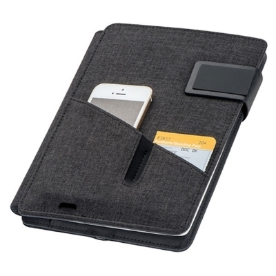 Folder A5 z power bankiem 4000 mAh LENO