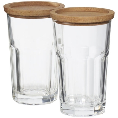 2-elementowy zestaw szklanki plus podstawka