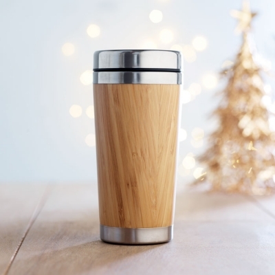 Bambusowy kubek podróżny 400ml