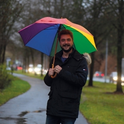 Parasol automatyczny Ø105 cm SARAJEVO