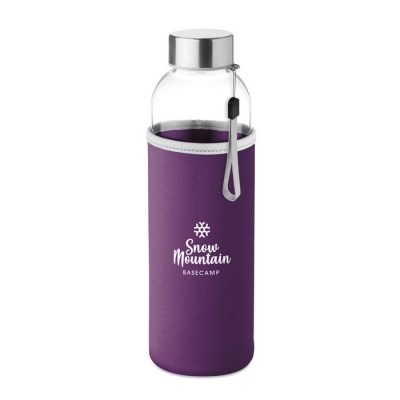 Szklana butelka w etui 500ml
