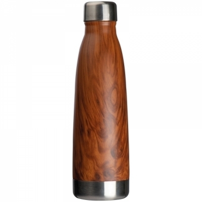 Butelka z motywem drewna TAMPA 500 ml