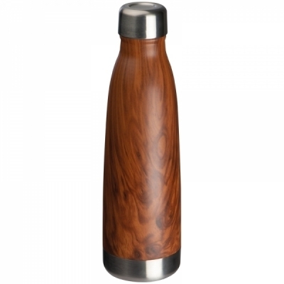Butelka z motywem drewna TAMPA 500 ml
