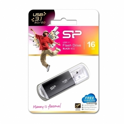 Pendrive Blaze B02, 16GB 3.1 Silicon Power