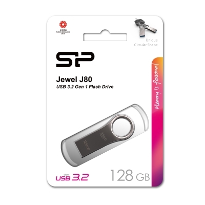 Pendrive Jewel J80, 128GB 3.0 Silicon Power