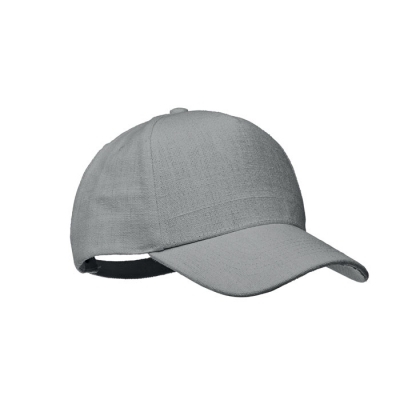 5-panel czapka z konopi 370g