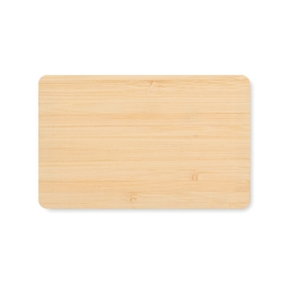 Karta rfid wykonana z bambusa