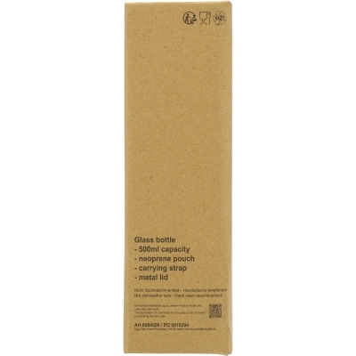 Butelka szklana KLAGENFURT 500 ml