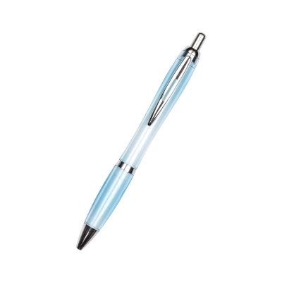 Długopis plastikowy transparentny rPET ALKEN