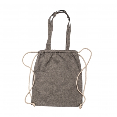 Torba bawełniana z długimi uszami z recyklingu 140 g/m2 ADDISON