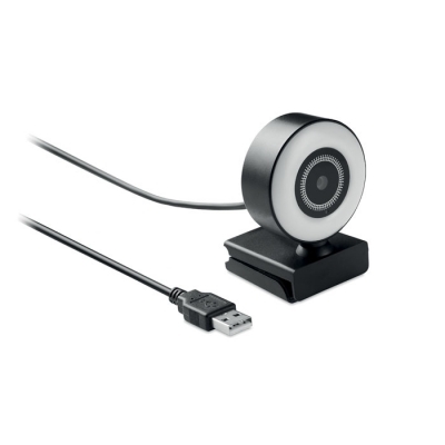 Kamera 1080p hd i lampa