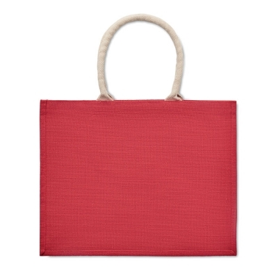 Torba jutowa, bawełn. uchwyt