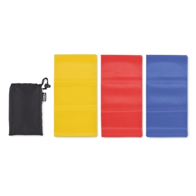 Zestaw 3 opasek fitness z tpe