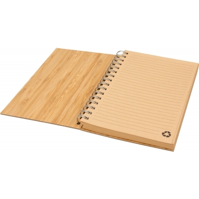 Notes A5 w linie z papieru z recyklingu z długopisem PISA