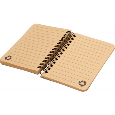 Notes A6 w linie z papieru z recyklingu PHOENIX