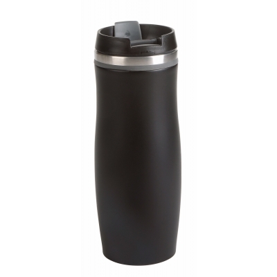 Kubek termiczny o podwójnych ściankach DARK CREMA, pojemność ok. 400 ml.