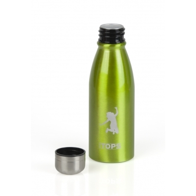 Aluminiowa butelka do picia FANCY, pojemność ok. 500 ml.