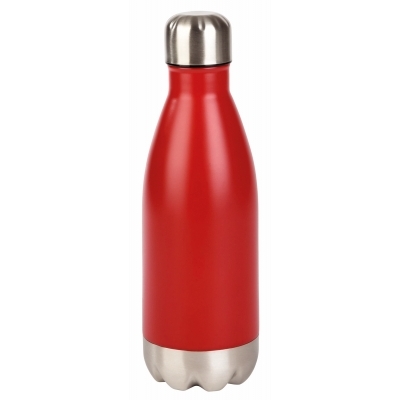 Butelka stalowa PARKY, pojemność ok. 600 ml.
