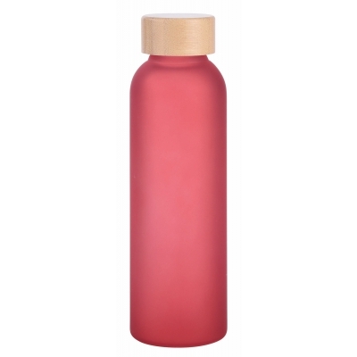 Szklana butelka TAKE FROSTY, pojemność ok. 500 ml.