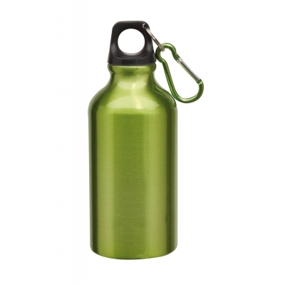 Aluminiowy bidon TRANSIT, pojemność ok. 400 ml.