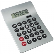 Kalkulator GLOSSY, srebrny