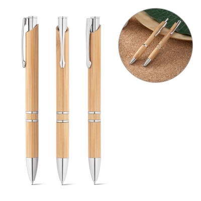 BETA BAMBOO. Bambusowy długopis reklamowy