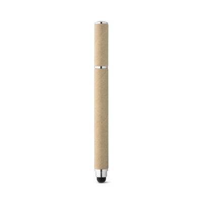 PAPYRUS. Długopis, papier kraftowy i ABS reklamowy