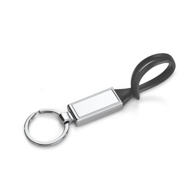 CLOVE. Brelok, metal i PVC reklamowy