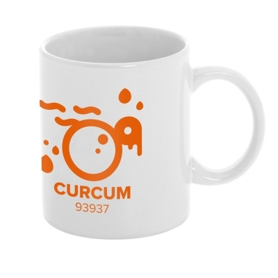 CURCUM. Kubek ceramiczny 350 ml reklamowy