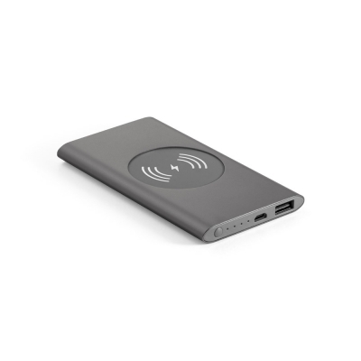 CASSINI. Powerbank i bezprzewodowa ładowarka reklamowy