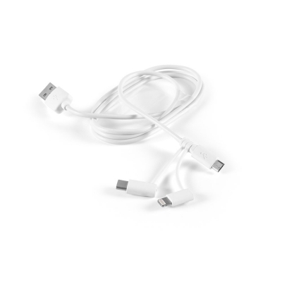 NOETHER. Kabel USB 3 w 1 reklamowy