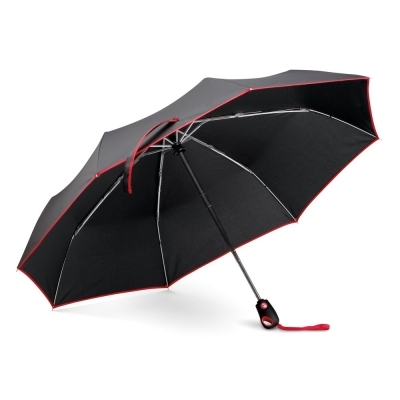 DRIZZLE. Parasol z automatycznym otwieraniem i zamykaniem reklamowy