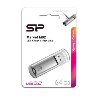 Pendrive Marvel M02, 64GB 3.2 Silicon Power