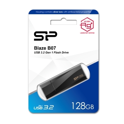 PENDRIVE BLAZE B07, 128GB 3.2 SILICON POWER