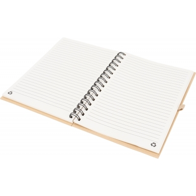 Notes A5 w linie z papieru z recyklingu SILKEBORG
